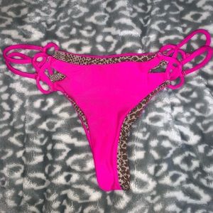 Acacia swimwear guava pop bottoms